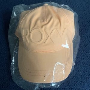 NEW Roxy Baseball Cap One Size Peach / Orange